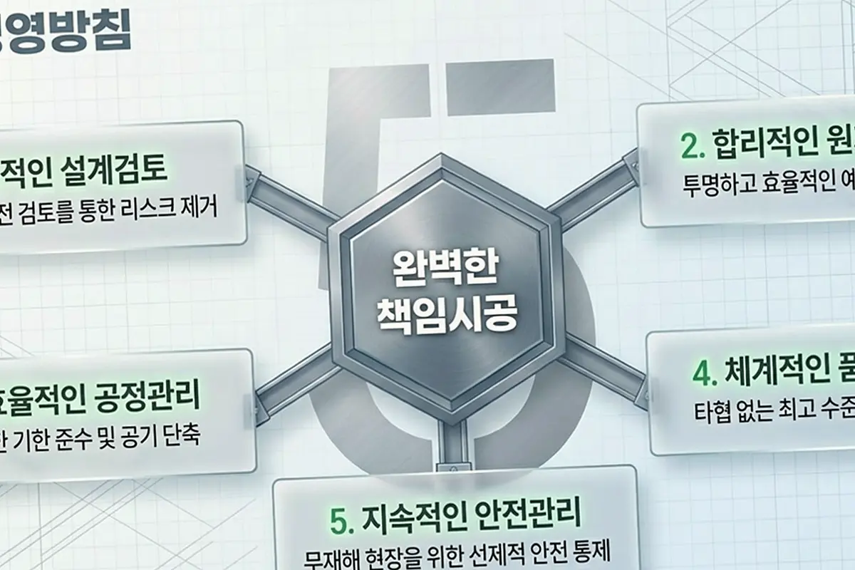 분당 수내동 카페 건물 신축 현장 사진 4